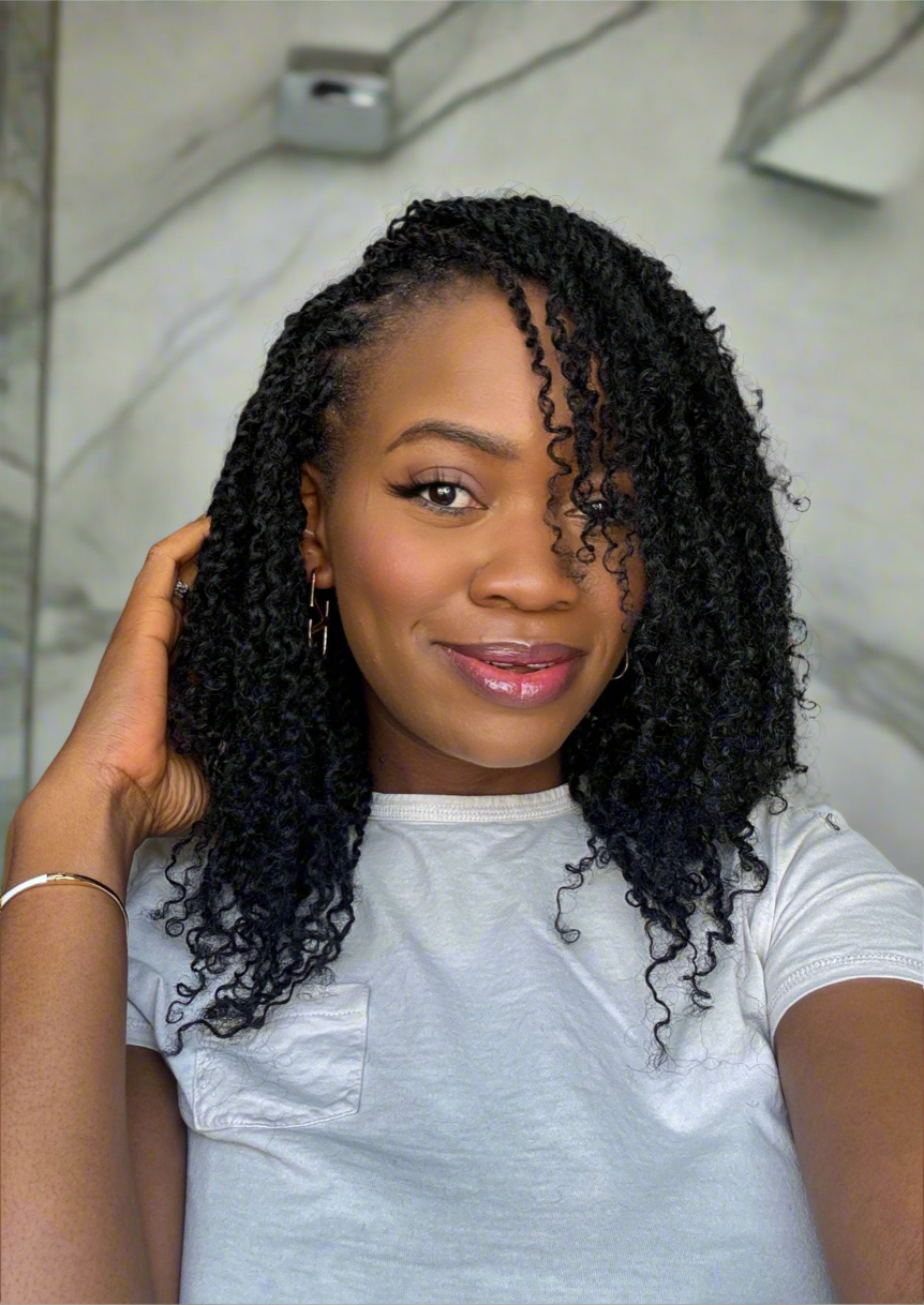 YankyLush Human Hair Crochet Twists