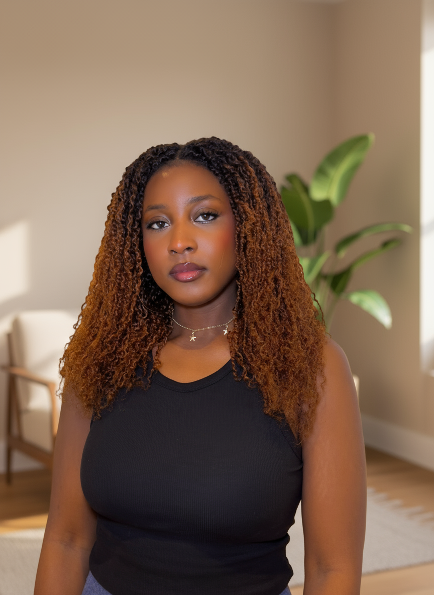 YankyLush Human Hair Crochet Twists