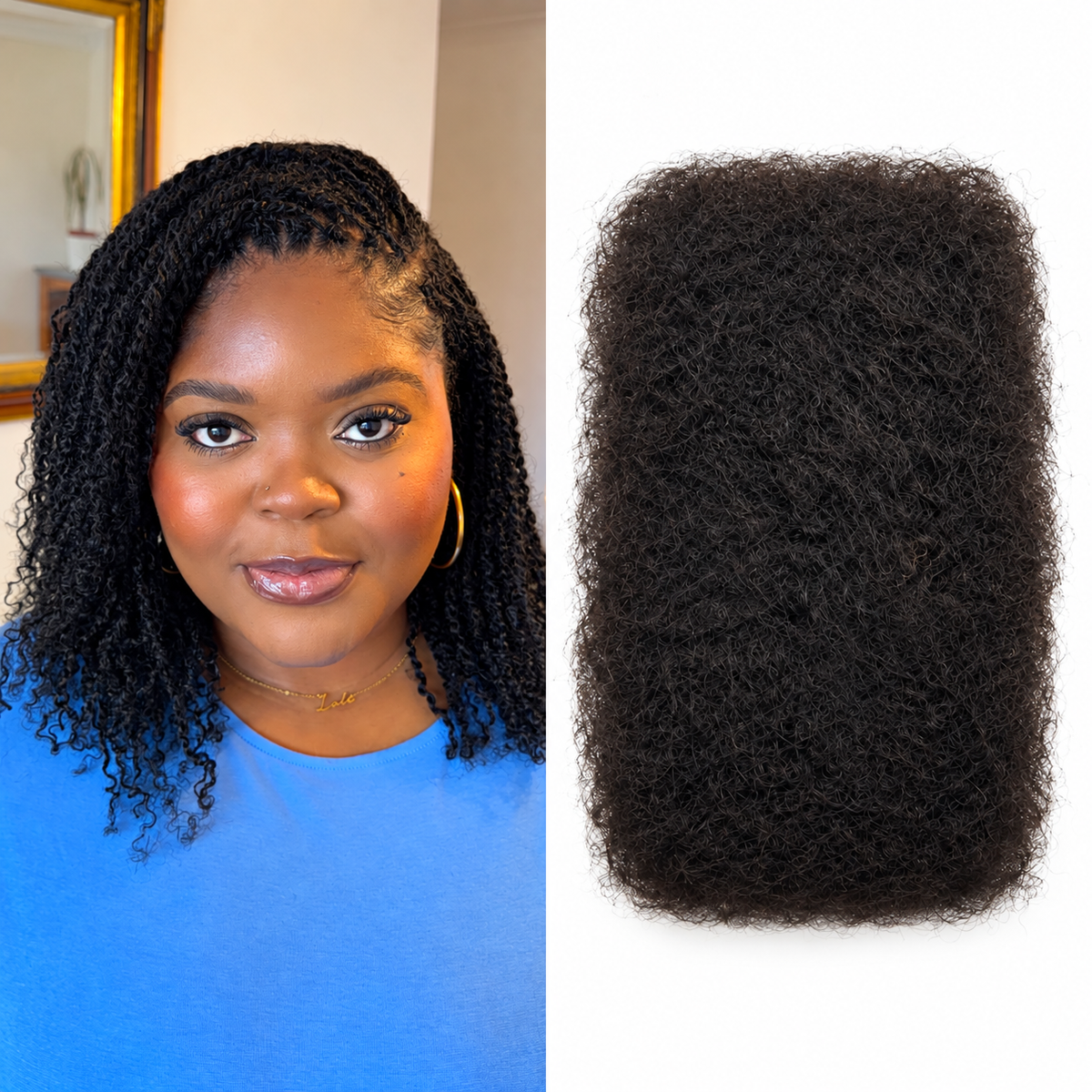 YankyLush Human Hair Bulk Extensions