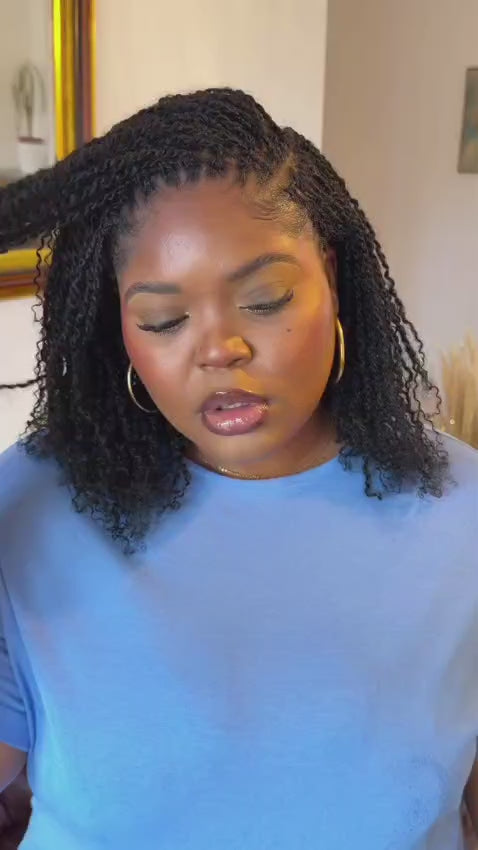 YankyLush Human Hair Crochet Twists